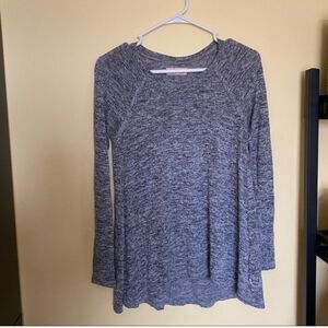 Hollister Gray Long Sleeve Ladies Tunic